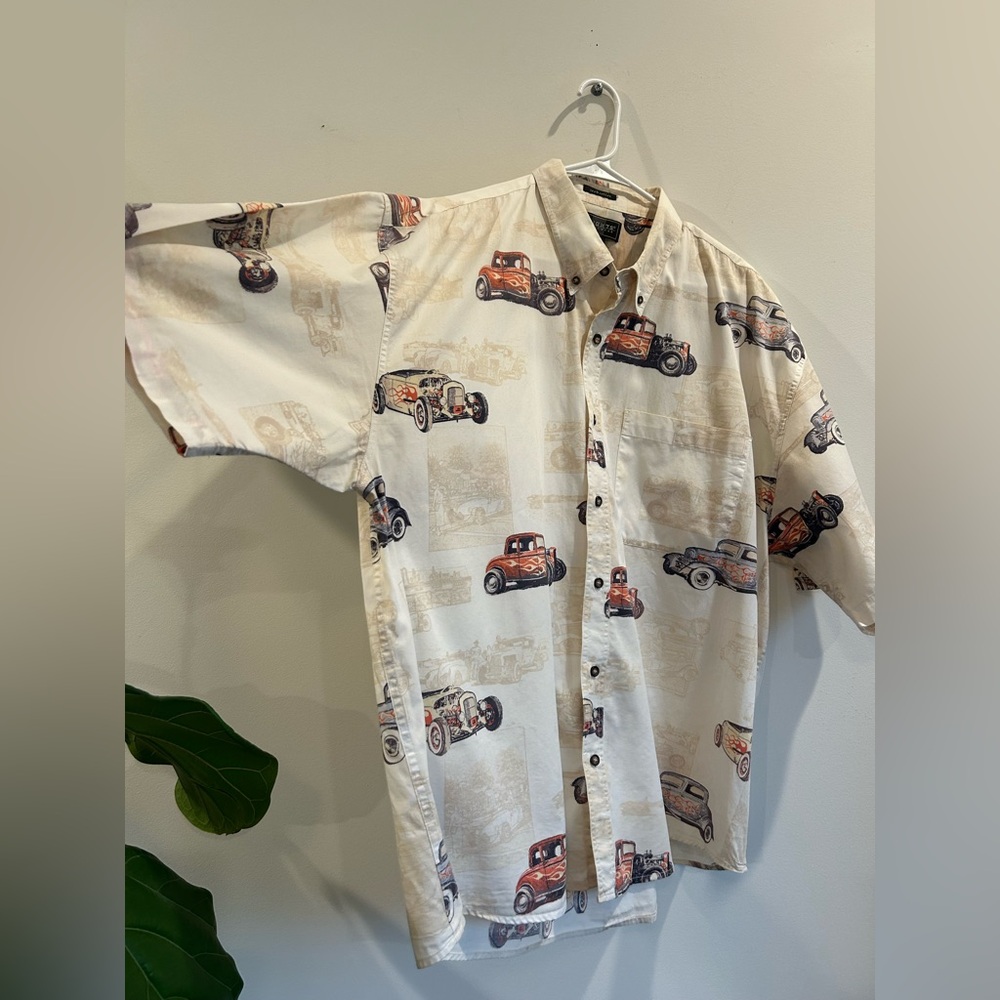 Vintage Hot Rod Shirt, Knights Sportswear | XXL | Retro Rockabilly Street Style